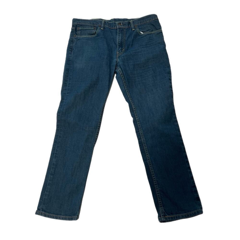 Levi's 511 Jeans Mens Size 36x30 Blue Original Straight Dark Wash Denim